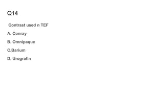 Mcqs radiology clinical random a to zees | PPTX