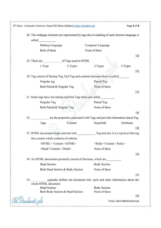 Mc qs ch 5 computer 9th by e-student | PDF