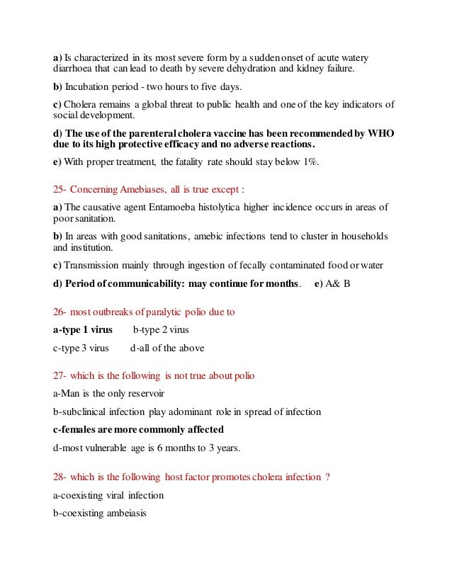 Essays concerning entamoeba histolytica infections