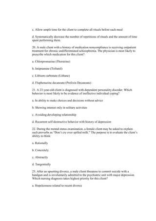 MCQs for Entrance Test for BN, MN, MSN Nursing by RS MEHTA | PDF