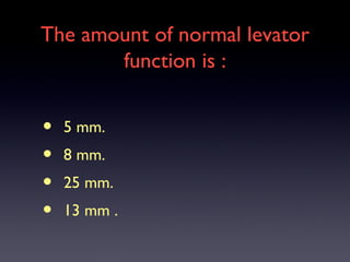 Normal Levator Function MCQs for revision ophthalmology | PPT