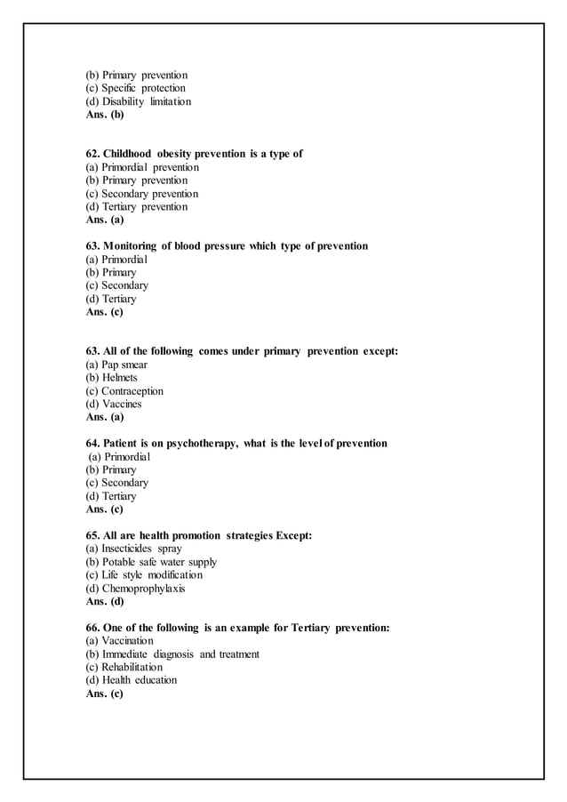 Mcqs general epidemiology