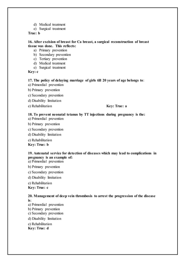 Mcqs general epidemiology