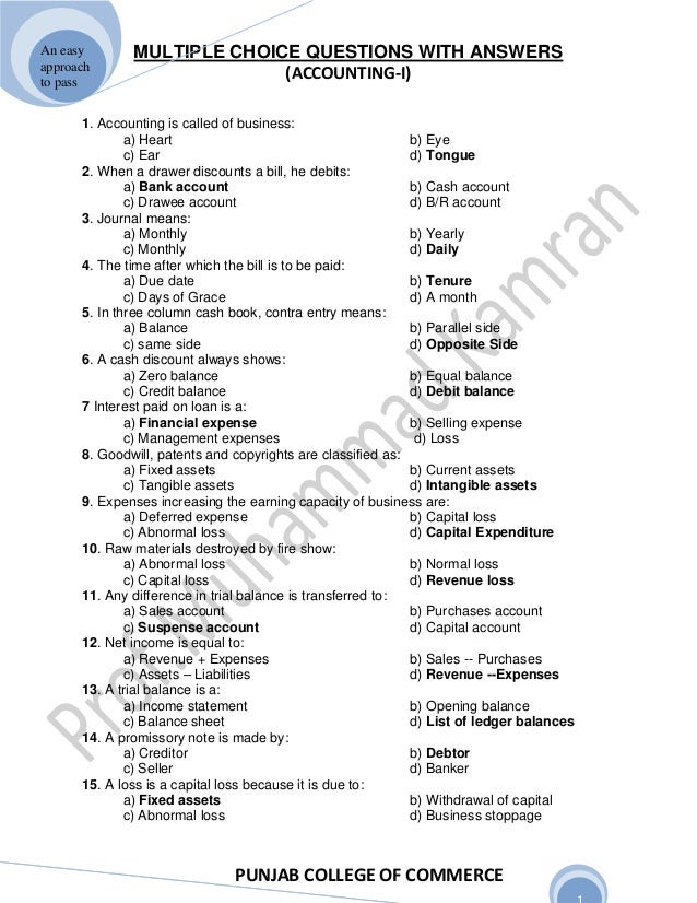 mcq s i com 01 accounting bank balance template full sheet example