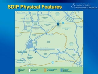 2007 Reclamation restarts Section 7 ESA  for the Operations Criteria and Plan (OCAP); SDIP operations are linked to OCAP thus halting progress
