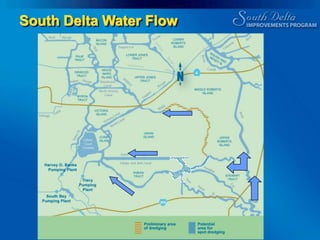 Evaluate Water Operation Scenarios Including Delta Operations