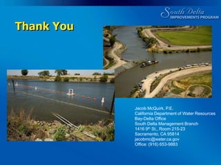 Used for Planning and Water Operations SDIP Physical Features