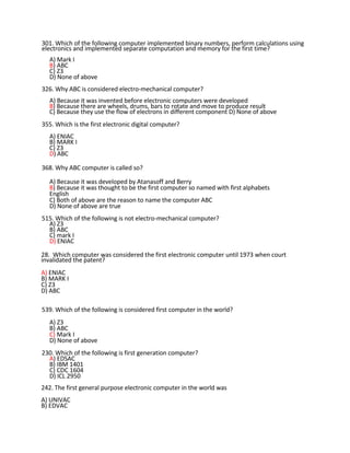 MCQz this is multiple choice questions.docx | Computing | Technology ...