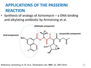 Multi Component Reactions | PDF