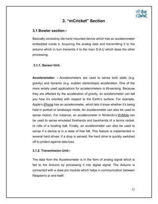 M cricket project report | PDF
