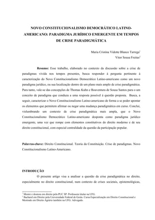 PDF) Saberes localizados, narrativas outras: Notas programáticas para uma  nova história e teoria do processo de constitucionalização brasileiro no  marco da Teoria Crítica da Constituição