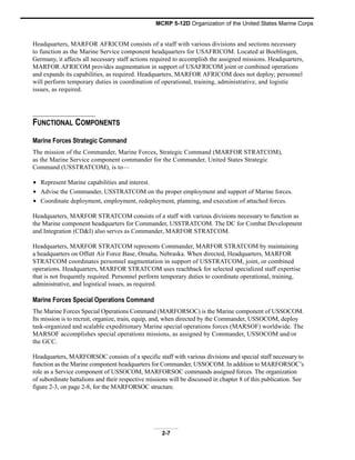 MCRP 5-12D Organization of United States Marine Corps 26 Aug15 | PDF