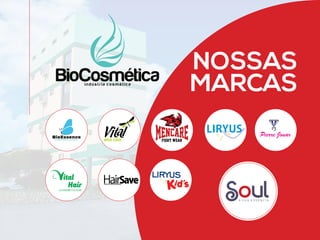 LIRYUS PJ
COSMÉTICOS
LIRYUS PJ
S
NOSSAS
MARCAS
 