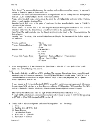 Mcs 012 computer organisation and assemly language programming- ignou ...