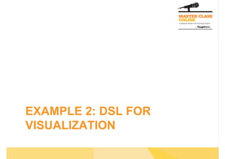 EXAMPLE 2: DSL FOR
VISUALIZATION
 