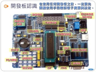 開發板認識
2
 