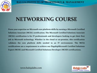 Mcsa course | PDF