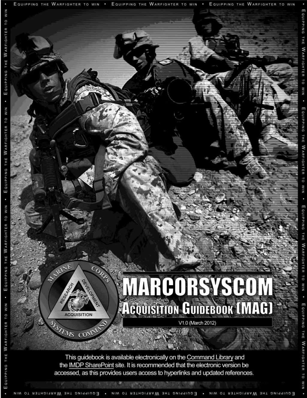 Marine Corps Systems Command Acquisition Guidebook 2012