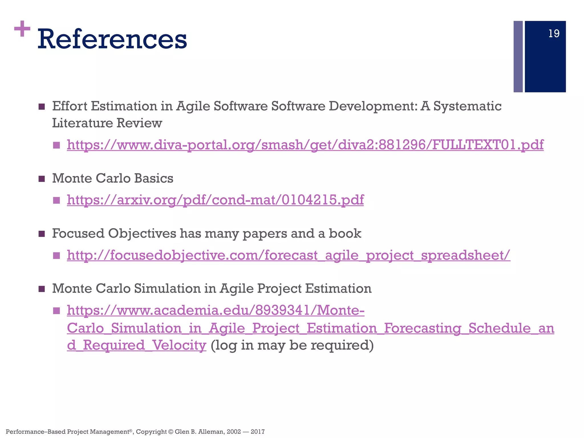 Monte Carlo Simulation for Agile Development | PDF