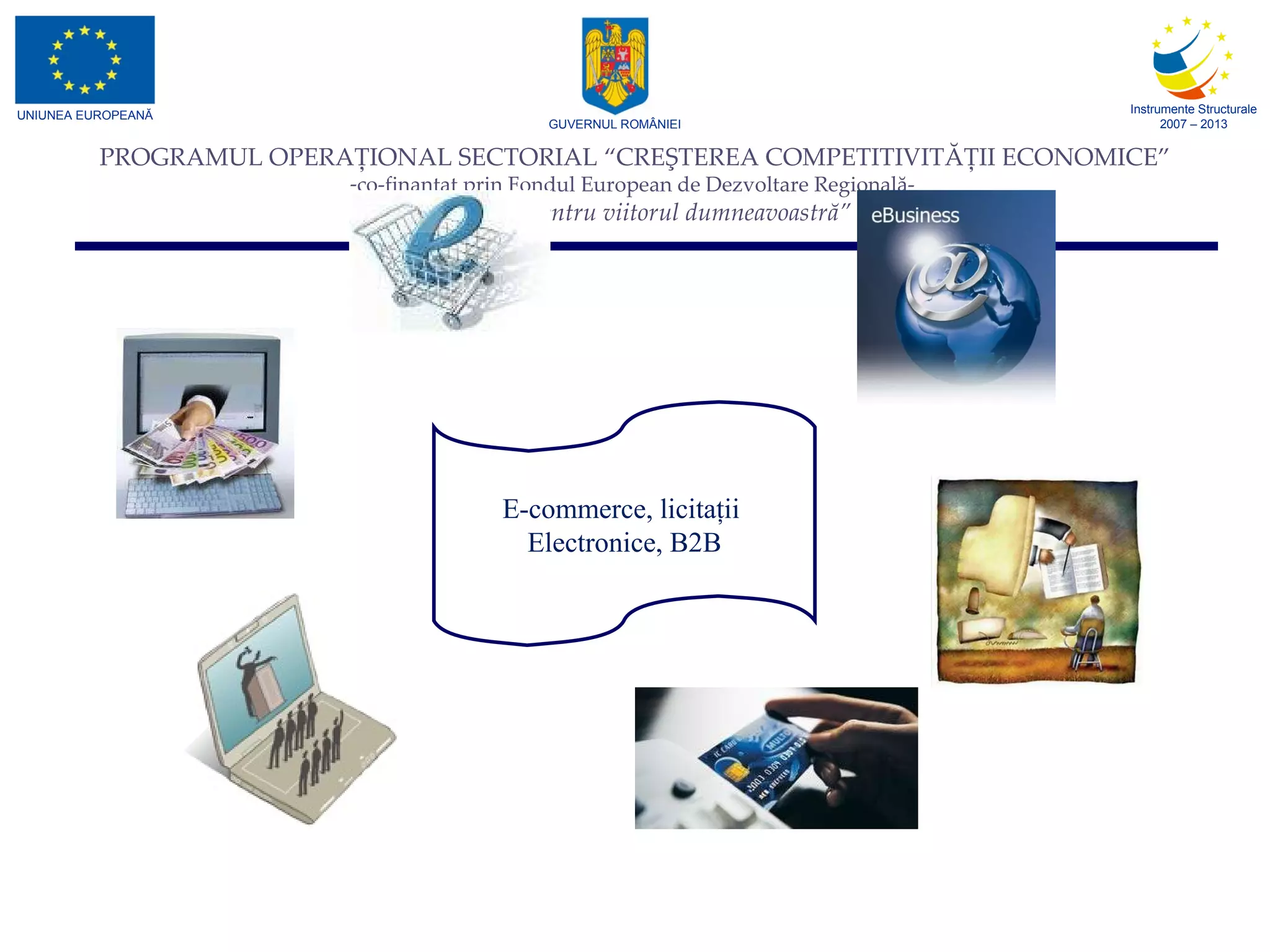 E-commerce, licitaţii  Electronice ,  B2B 