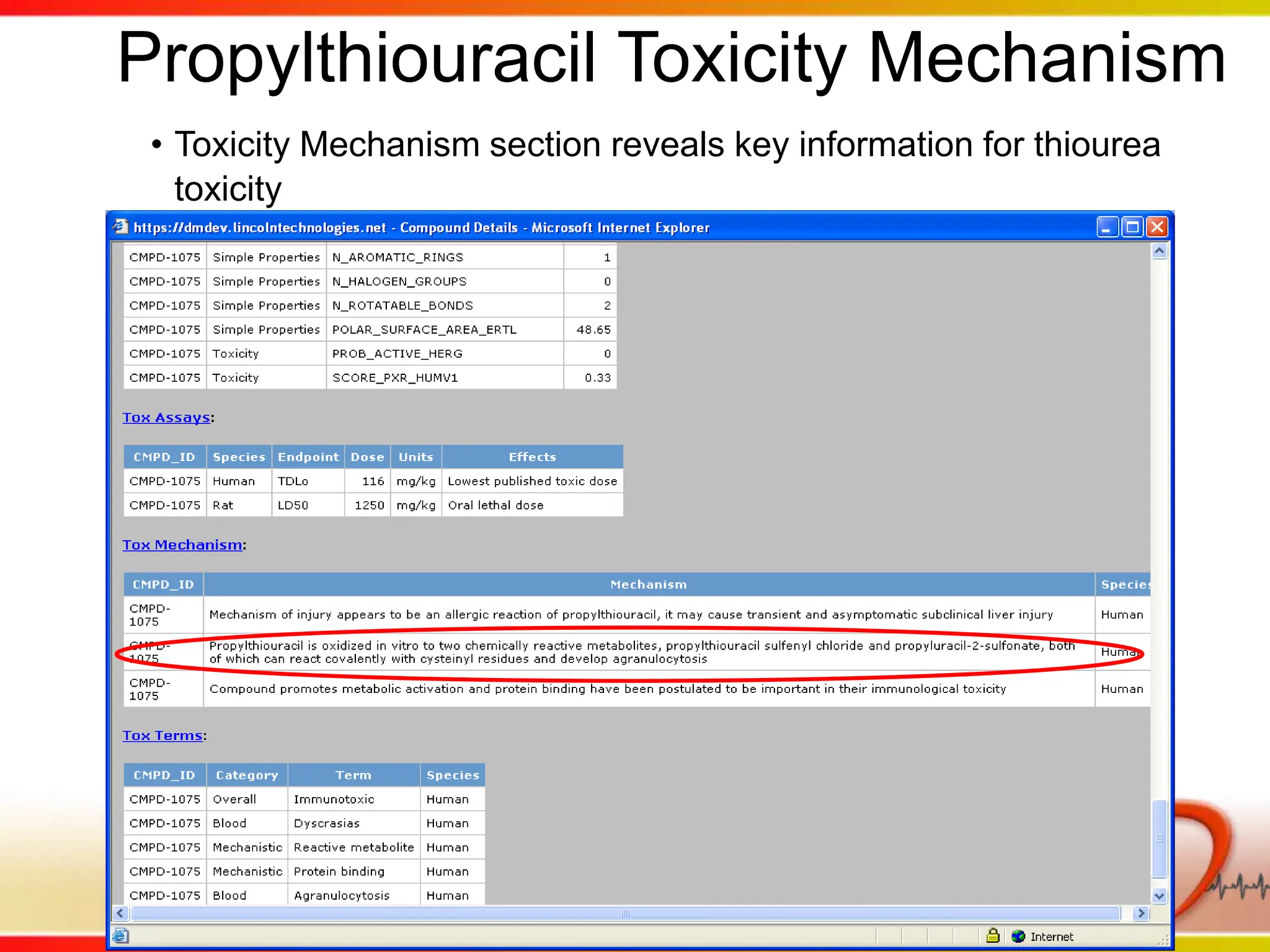 Benefit and ApplicationMCSI can be used at almost any point in the discovery processprior to molecule selection!Tool compound identificationFragment / HTS triageLead optimisation / scaffold hopping techniquesDue diligence processes / in licensing...Enables assessment of potential issues for compound or series to be weighed with other considerationsMight be also be helpful in understanding observed toxicity, adding more context
