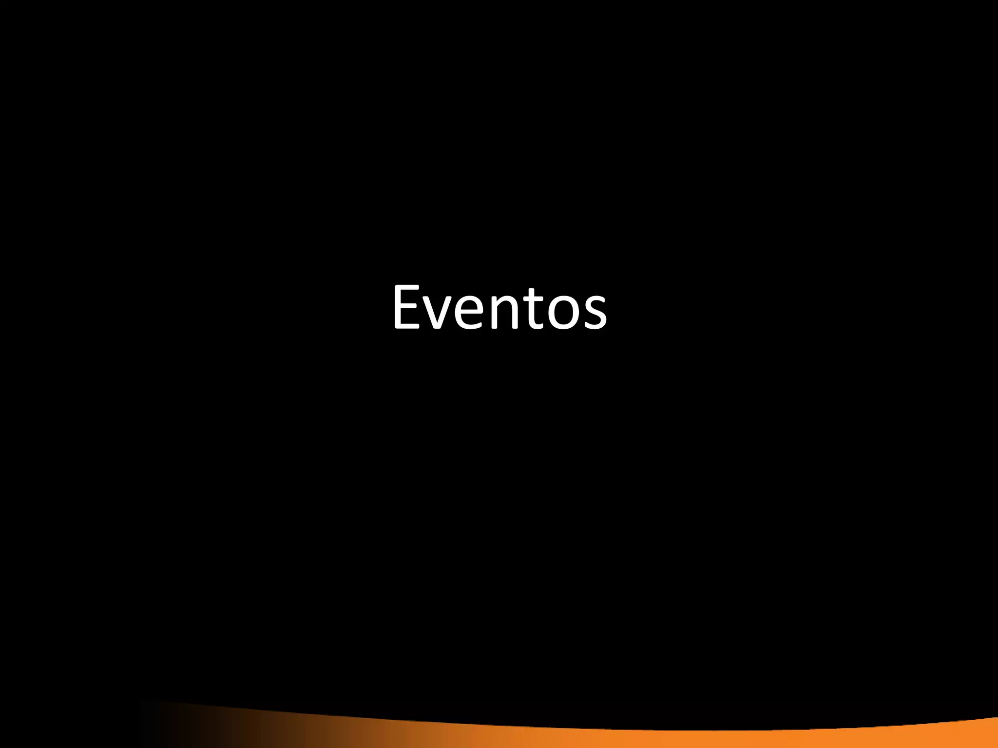 Eventos
 