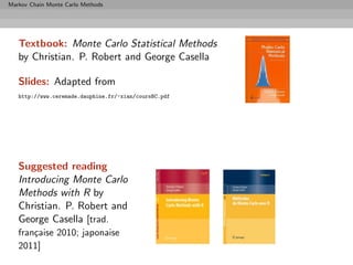 Monte Carlo Statistical Methods | PDF
