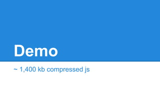 Demo 
~ 1,400 kb compressed js 
 