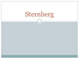 Sternberg 