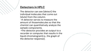 Material characterization techniques HPLC | PPTX