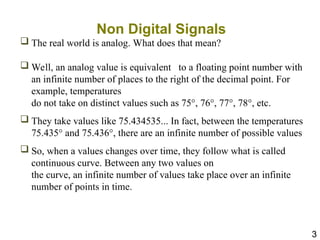 Signals Not Signals Examples MCT 310 Module 1I. Non Digital Signals and Timing Diagram | PPT