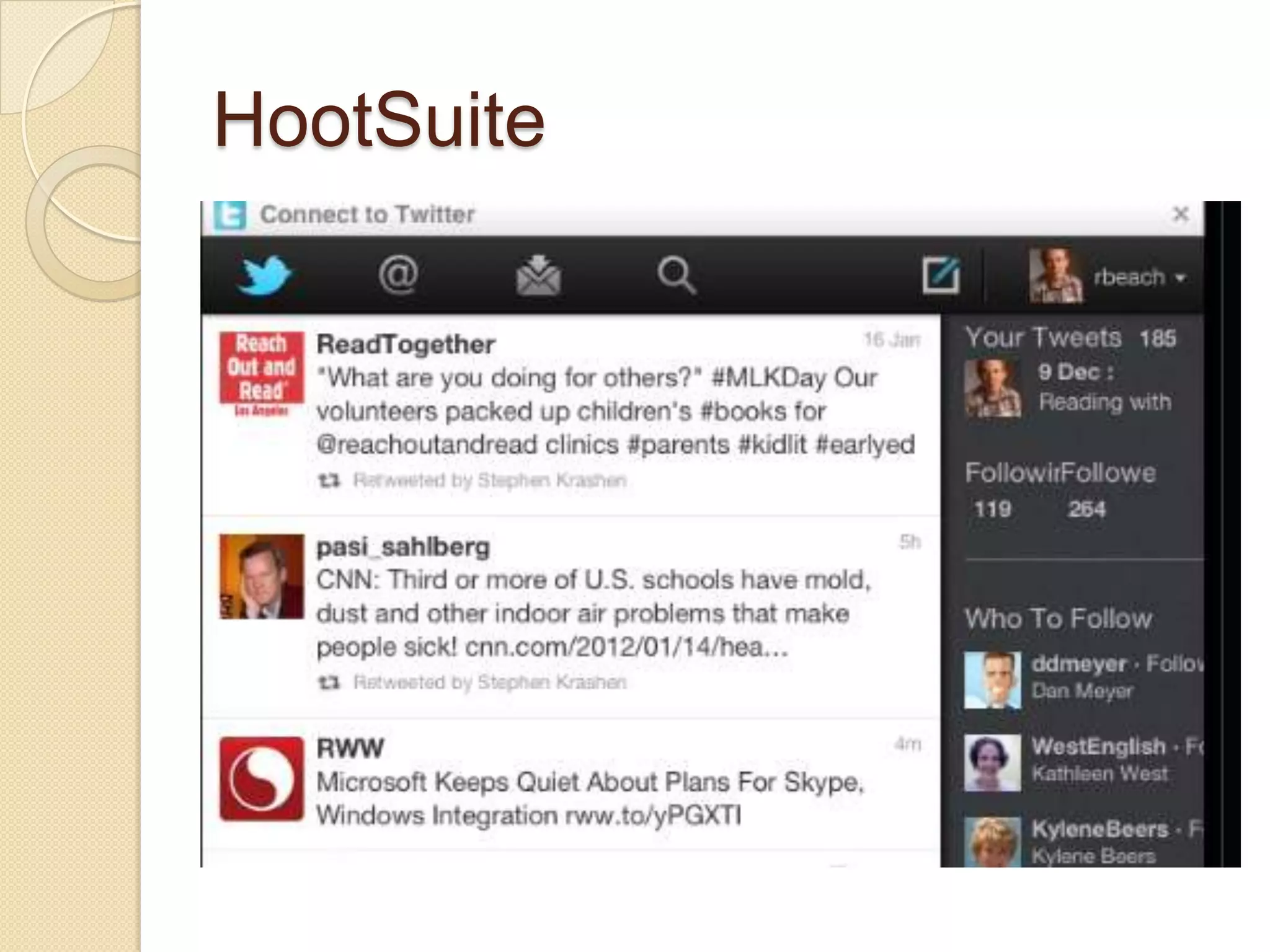 HootSuite
 