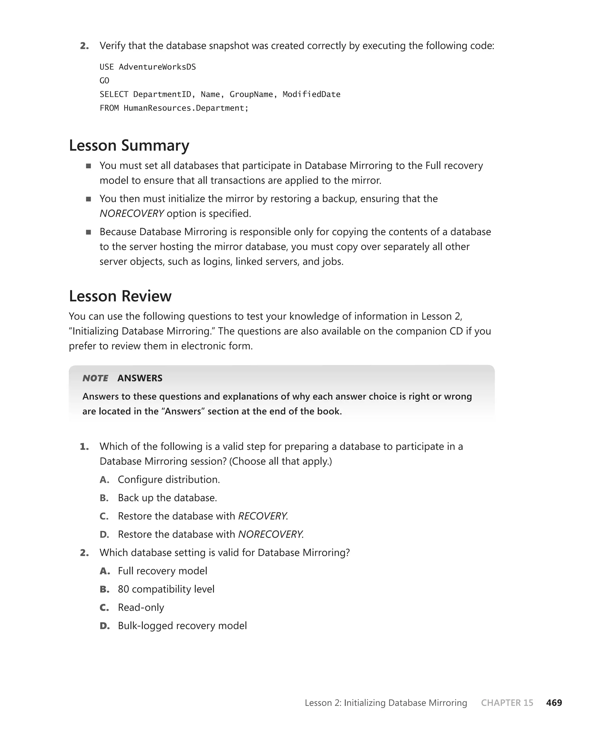 Mcts self paced training kit exam 432   sql server 2008 - implementation and maintenance