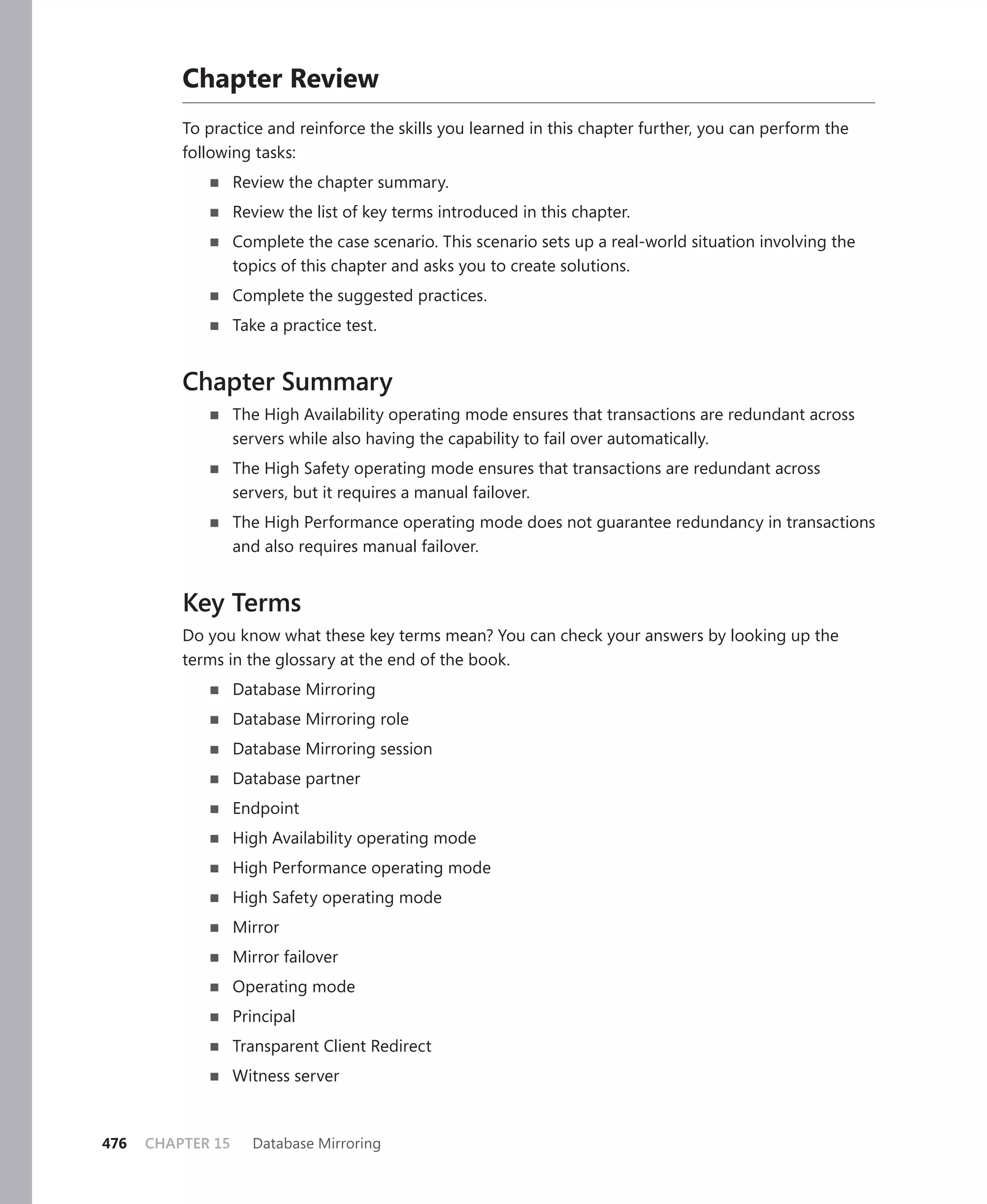 Mcts self paced training kit exam 432   sql server 2008 - implementation and maintenance