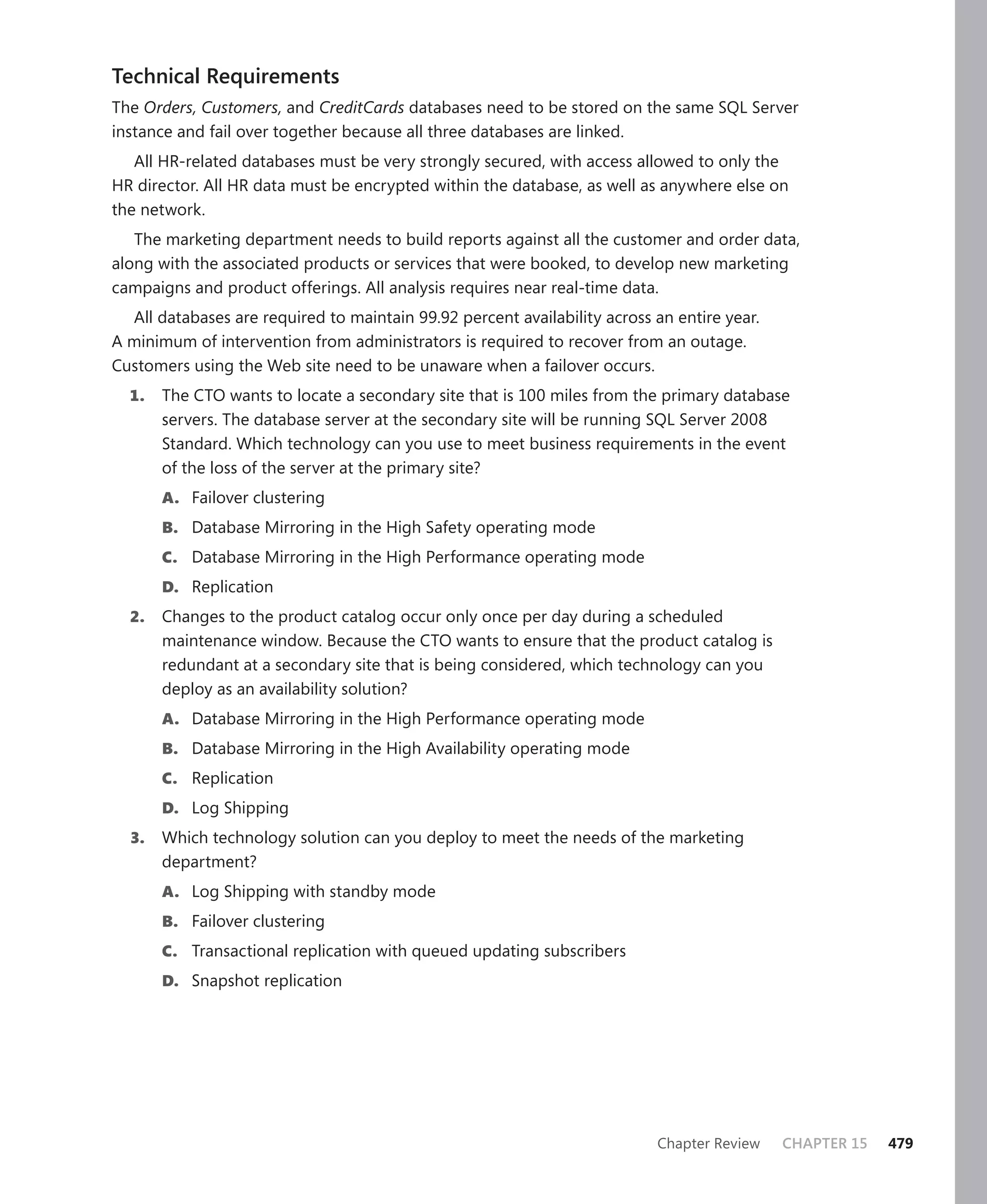 Mcts self paced training kit exam 432   sql server 2008 - implementation and maintenance