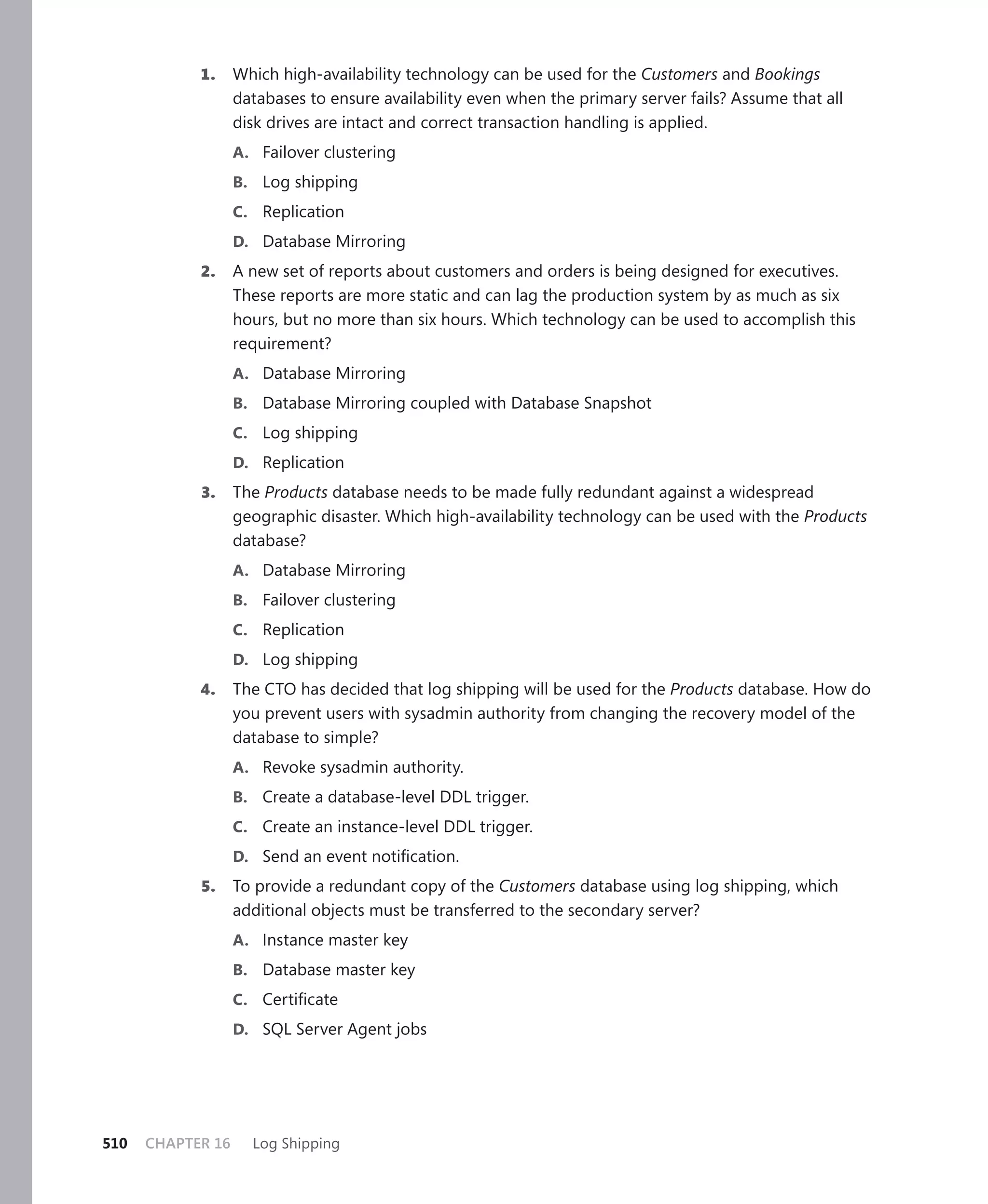 Mcts self paced training kit exam 432   sql server 2008 - implementation and maintenance