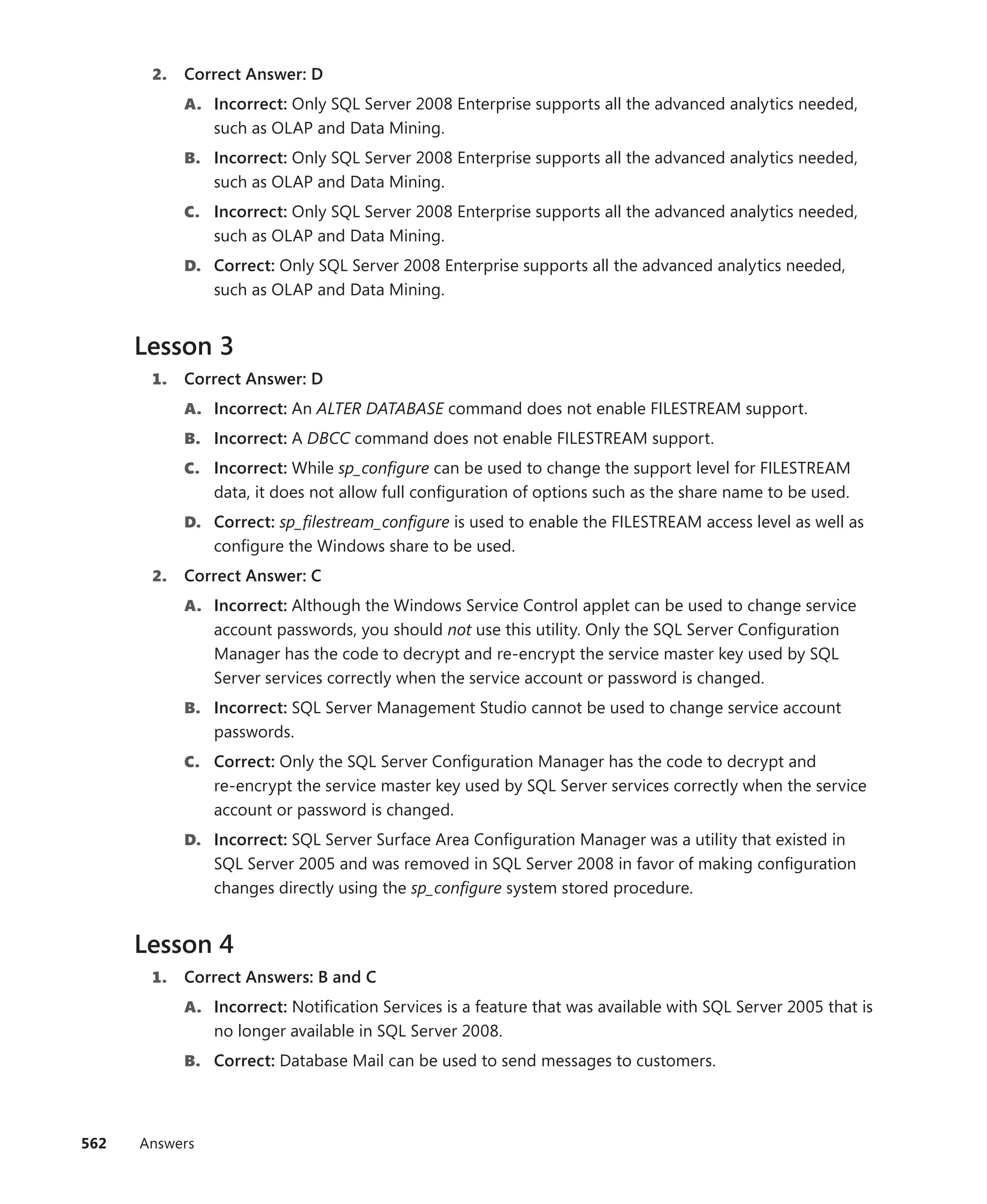 Mcts self paced training kit exam 432   sql server 2008 - implementation and maintenance