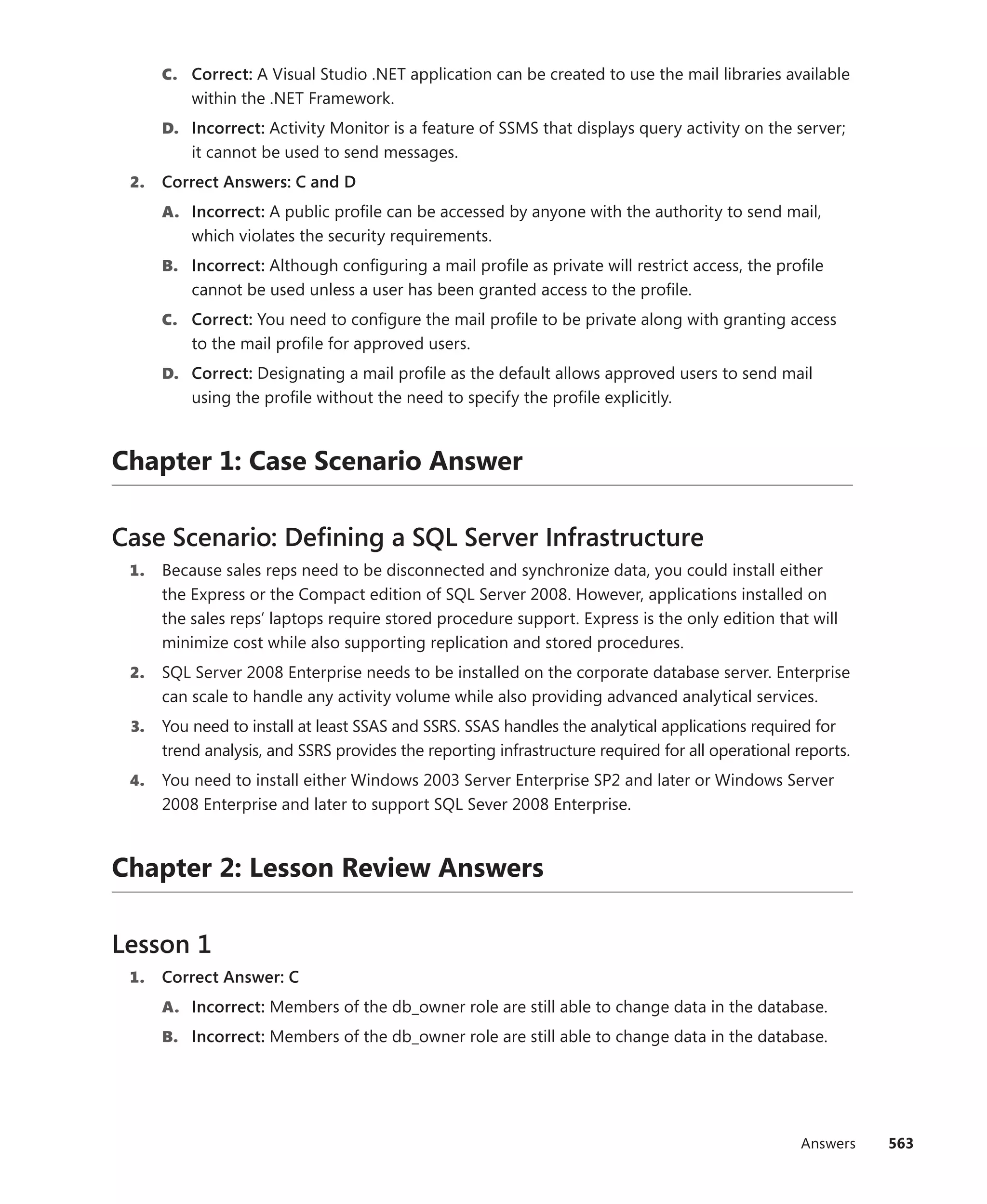 Mcts self paced training kit exam 432   sql server 2008 - implementation and maintenance