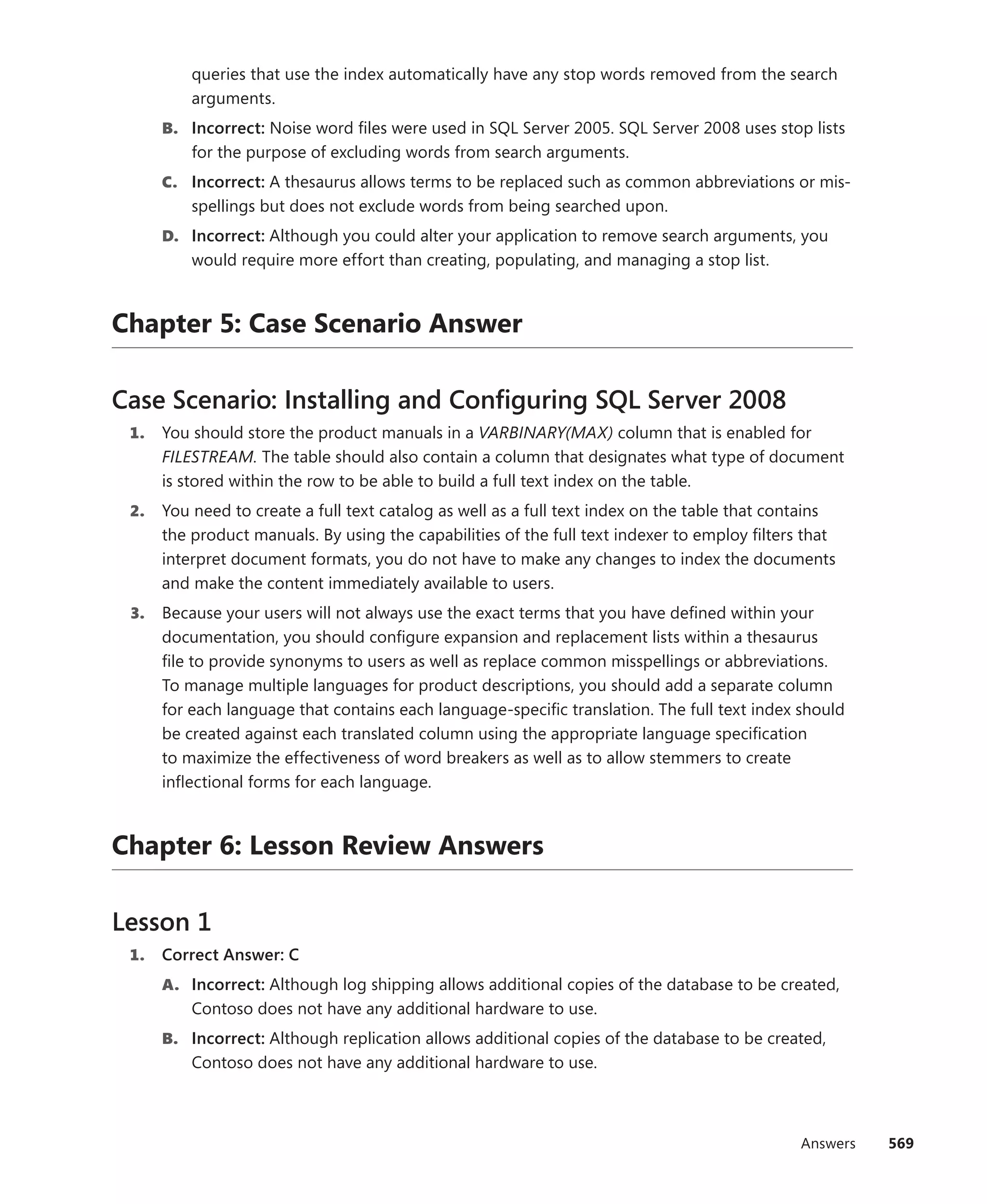 Mcts self paced training kit exam 432   sql server 2008 - implementation and maintenance