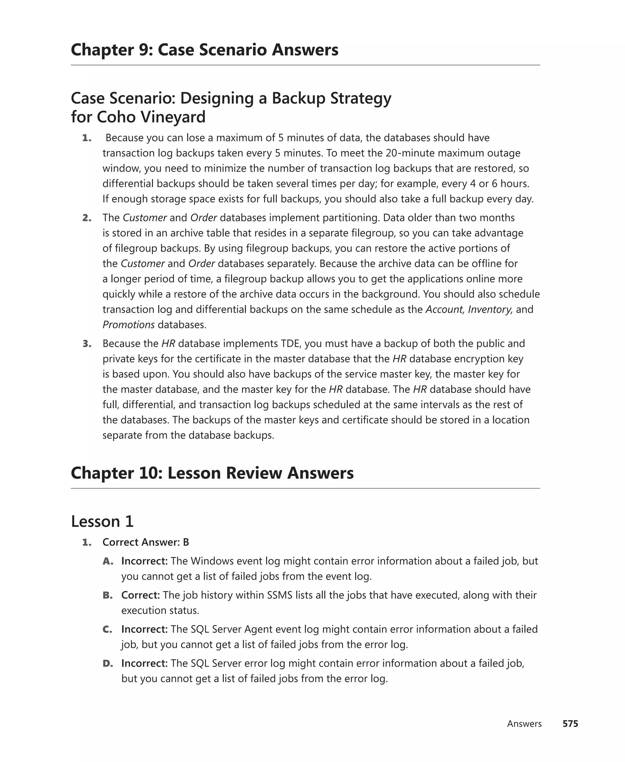 Mcts self paced training kit exam 432   sql server 2008 - implementation and maintenance