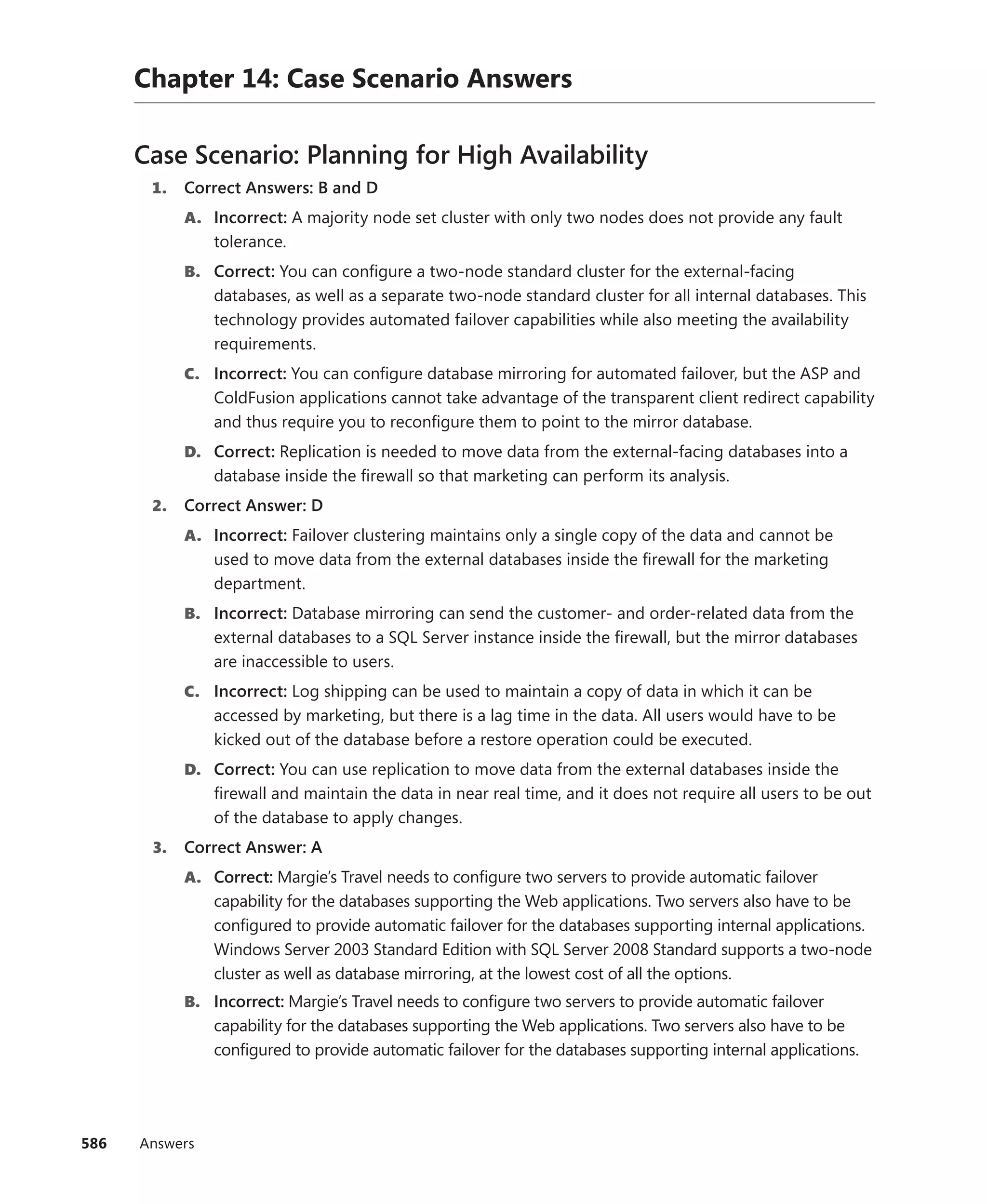 Mcts self paced training kit exam 432   sql server 2008 - implementation and maintenance