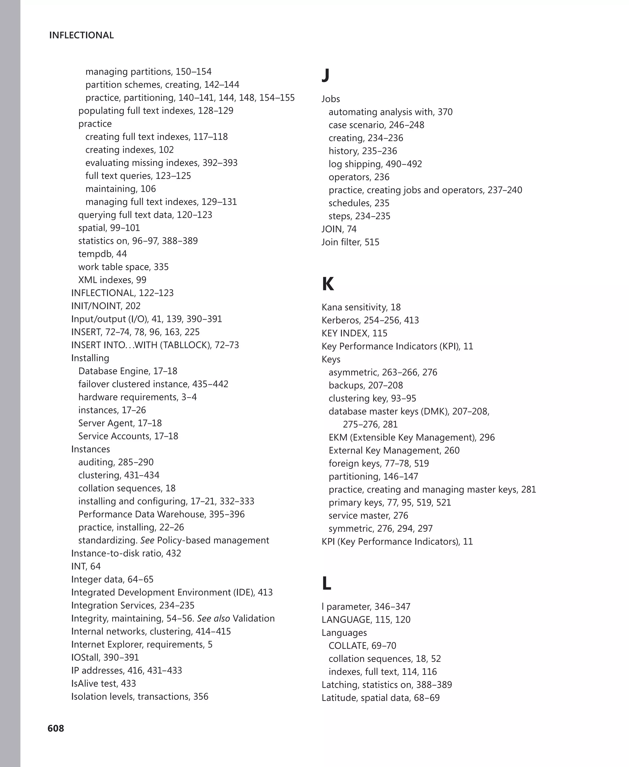 Mcts self paced training kit exam 432   sql server 2008 - implementation and maintenance