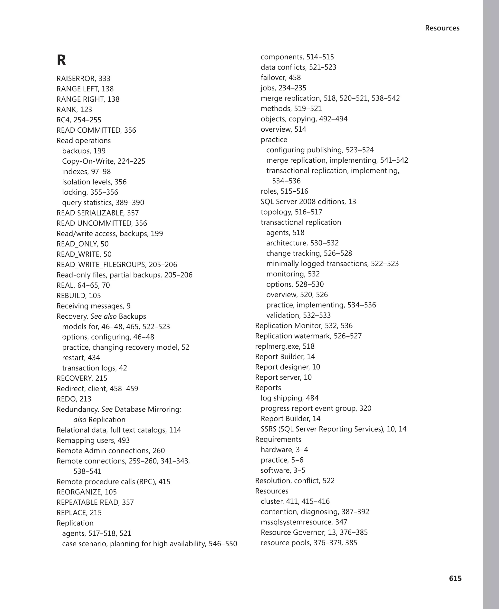 Mcts self paced training kit exam 432   sql server 2008 - implementation and maintenance