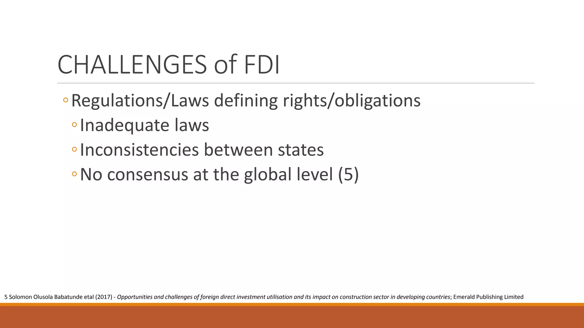 Navigating the Global Investment Landscape: A Beginner's Guide to Regulation of Foreign Direct Investment (FDI)