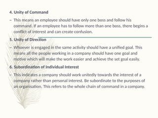Henri Fayol's 14 Principles of Management | PPTX