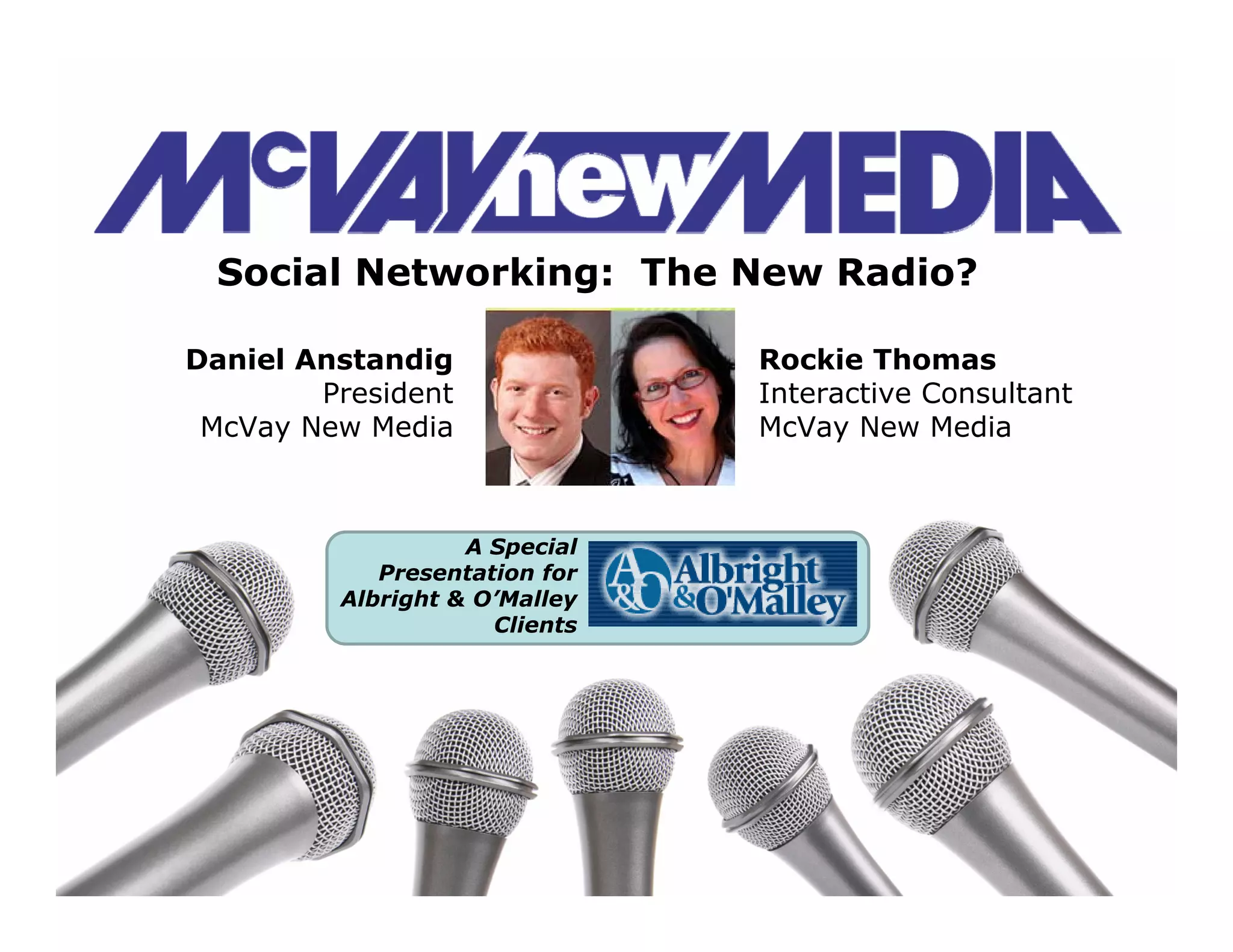 McVay New Media - Social Networking