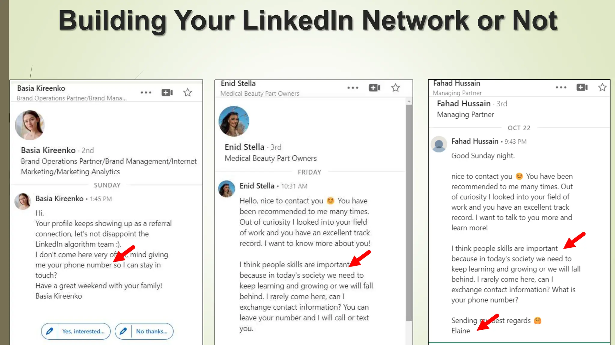 81
Building Your LinkedIn Network or Not
 