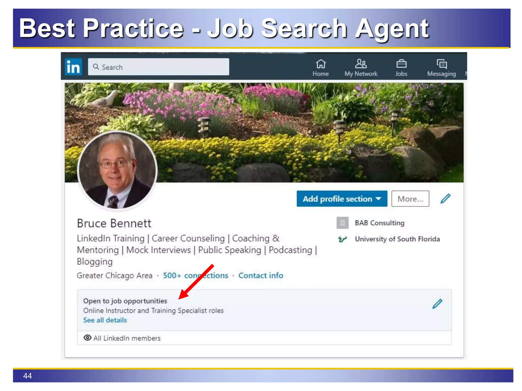 44
Best Practice - Job Search Agent
 