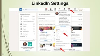 106
LinkedIn Settings
 