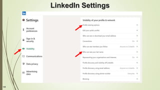108
LinkedIn Settings
 